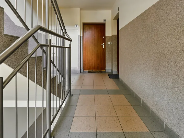 Staircase in the building