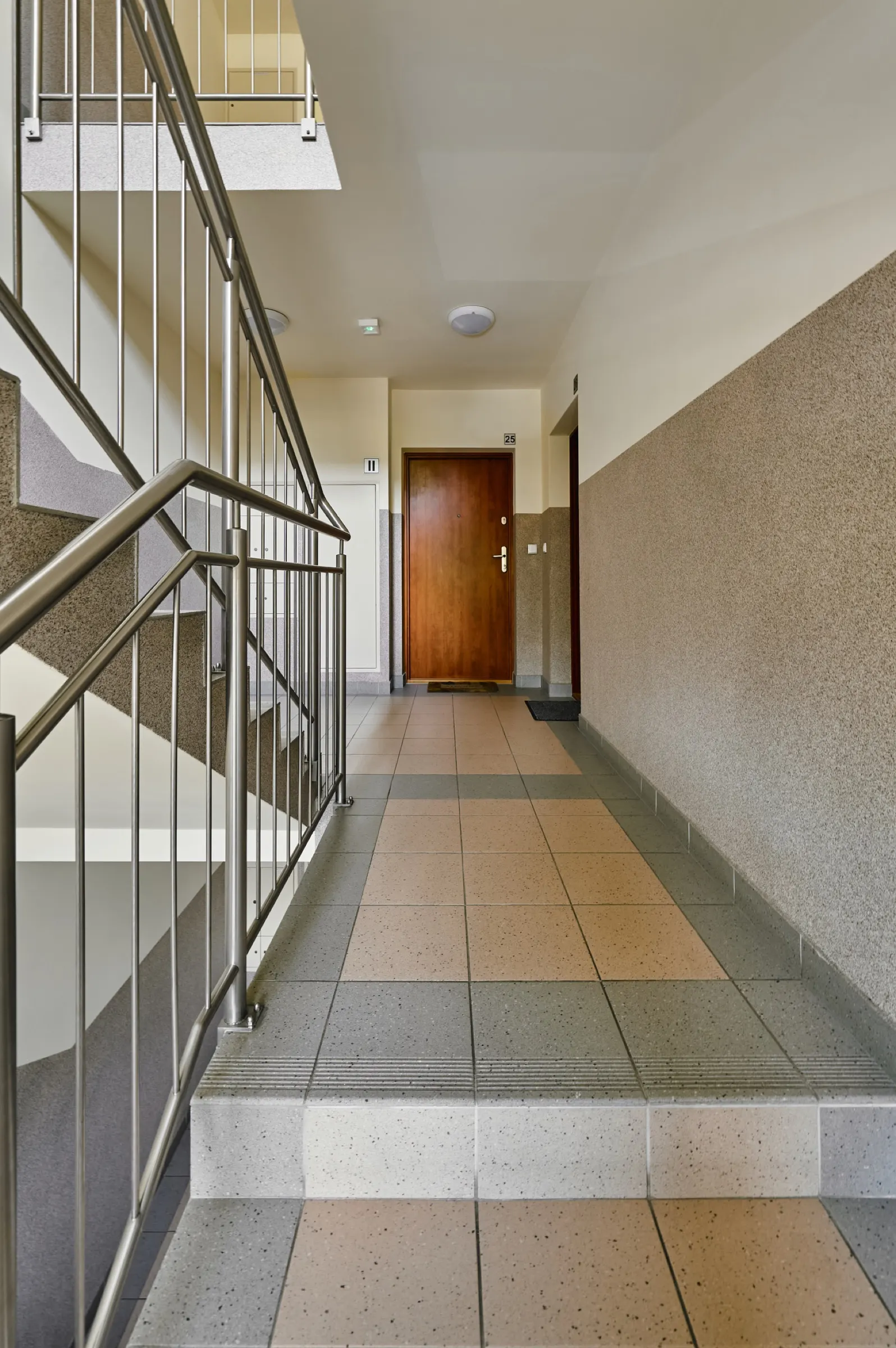 Staircase in the building