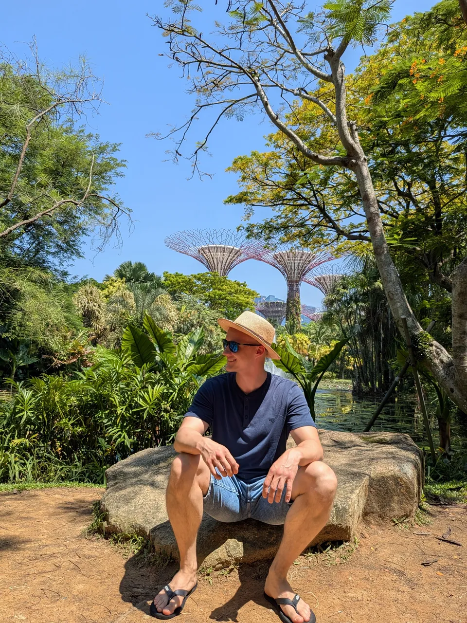 Tomasz Lichoń at Gardens by the Bay in Singapore
